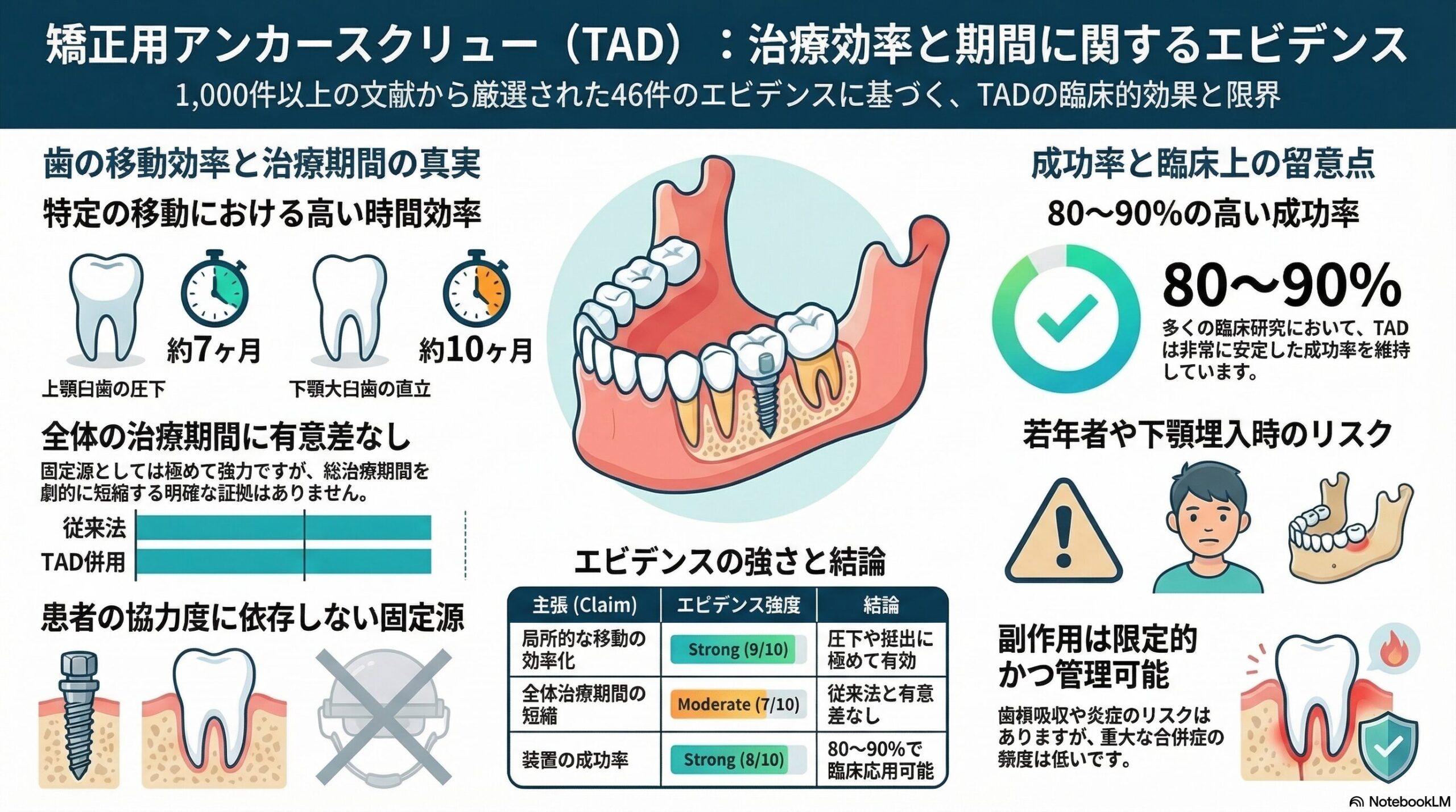 矯正用アンカースクリューで治療期間は本当に短くなるの？を解説しよう